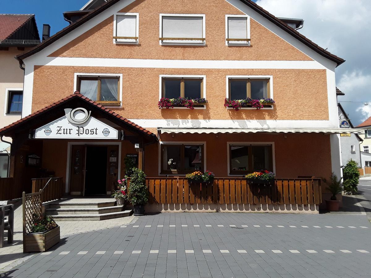 Готель Landgasthof "Zur Post" Koenigstein  Екстер'єр фото