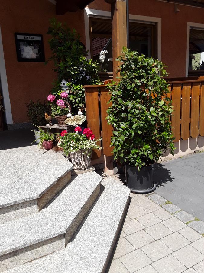 Готель Landgasthof "Zur Post" Koenigstein  Екстер'єр фото